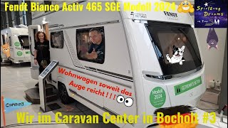 Fendt Bianco Activ 465 SGE Modell 2024 im Caravan Center Bocholt Wohnmobil Camper Van für Familie 3 [upl. by Ainesej]