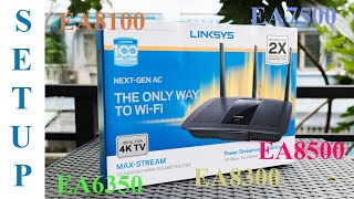 Cài đặt WiFi Linksys EA8300  EA8100  EA7500  EA9300  EA6350 [upl. by Nwahsit349]