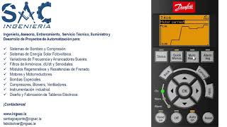 Danfoss VLT Copia de Seguridad de Programacion [upl. by Audette]