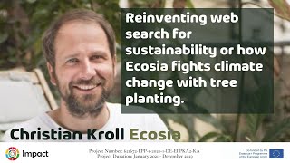 Reinventing web search for sustainability or how Ecosia fights climate change with tree planting [upl. by Romina]