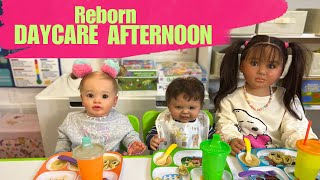 Reborn Daycare RolePlay with Lunch and Nap reborn reborndolls roleplaying [upl. by Leupold]