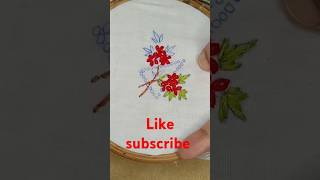 Hand embroidery designs shorts youtubeshorts india embroidery [upl. by Dasha408]