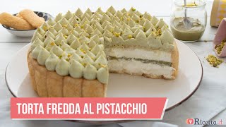 Torta fredda al Pistacchio  Ricettait [upl. by Travax]