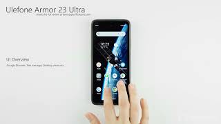 Ulefone Armor 23 Ultra  UI and Settings [upl. by Amrak933]