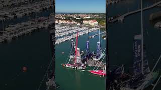 Prenez de la hauteur sur le village du Vendée Globe [upl. by Chuah]