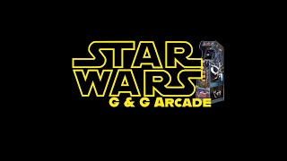 Star Wars arcade cabinet with a wide variety of arcade and console games [upl. by Kennard]