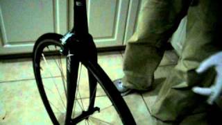 Video 9  Headset install part 1 of 2 on cannondale system six [upl. by Habeh]