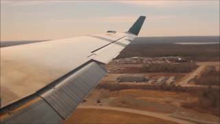 Air Canada Beech 1900 TakeoffLanding  Halifax to Fredericton [upl. by Ebba]