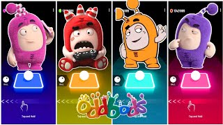 Oddbods Newt 🆚 Oddbods Jeff 🆚 Oddbods Slick 🆚 Oddbods Pogo 🆚 Oddbods Fuse 🎶 Who Will Win [upl. by Annoyi]