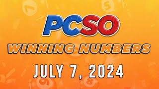 P49M Jackpot Ultra Lotto 658 2D 3D and Superlotto 649  July 7 2024 [upl. by Aiclef]