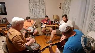 Bluegrass Jam Blue Ridge Cabin Home [upl. by Faline355]