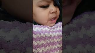 cutebaby baby girl dud pite huye gaadi chla rhi 😅😁😍 cute [upl. by Jacobsohn]