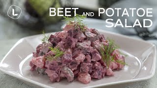 Beet and Potato Salad  Food Channel L Recipes [upl. by Rexer429]