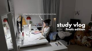 study vlog  learning a semester of elec in a week to ace my final [upl. by Araminta]