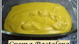 Receta fácil de Crema Pastelera deliciosa [upl. by Will]