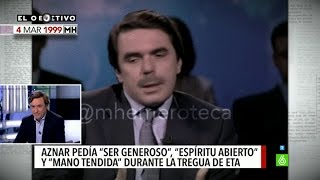 Maldita Hemeroteca a Aznar sobre ETA [upl. by Caressa]