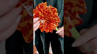 tapping on a glass flower that i made  asmr [upl. by Anirbys]