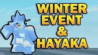 Winter Event and Hayaka in Arena Tower Defense [upl. by Adyht]