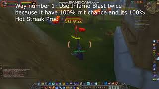 WoW 54 Fire Mage PvP Guide RotationGear and etc [upl. by Joacima]