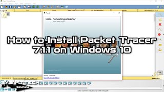 How to Install Cisco Packet Tracer 711 on Windows 10  SYSNETTECH Solutions [upl. by Aimal950]