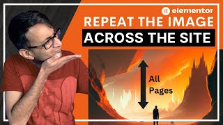 How to Repeat the Same Image Across the Website Methods to Mix it up  Elementor Wordpress Tutorial [upl. by Naesad]