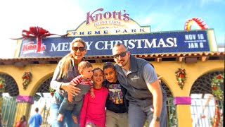 KNOTTS BERRY FARM  Rides Food amp More [upl. by Isoj]