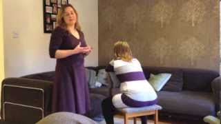 Practise mindful hypnobirthing positions with Sophie Fletcher [upl. by Hallock]