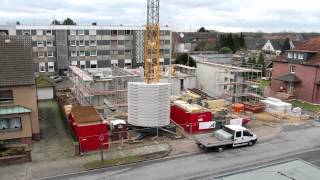 Zeitraffer Abriss und Neubau Gerätehaus Freiwillige Feuerwehr CastropRauxel Löschzug Henrichenburg [upl. by Esined]