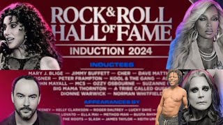 Rock amp Roll Hall of Fame 2024 Iconic Performances and StarStudded Tributes [upl. by Stearns]