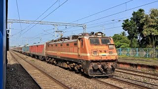 12513 Secunderabad Junction to Silchar Superfast Express skipping Belakoba  Indian Railways [upl. by Gnilyarg]