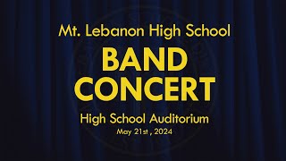 High School Band Concert  May 21st 2024  High School Auditorium [upl. by Annayhs255]