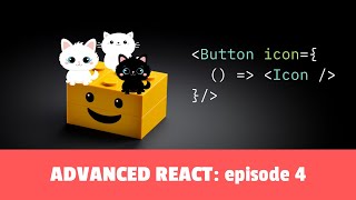 Render props  Advanced React course Episode 4 [upl. by Annovad]