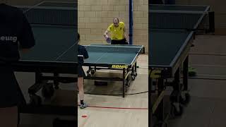 WHAT JUST HAPPENED 🤔 DIDNT EVEN SEE IT 🏓🤣🤣🤣 shorts bestmoments [upl. by Loutitia711]