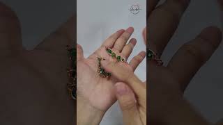 Easy chain bracelet ideas for beginners  3wire braid bracelet with beads shortsvideo handmade [upl. by Vladamar]