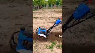 Smallest machine soil cultivation ✨ [upl. by Balfore]