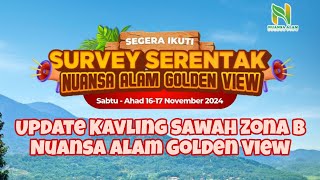 Update Kavling Sawah Zona B Nuansa Alam Golden View [upl. by Lered]