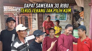 SAAT WARGA TERUS TERANG  TAK PILIH KDM KARENA DAPAT SAWERAN 30 RIBU [upl. by Najib260]