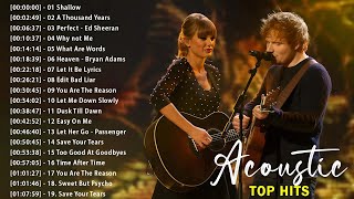 Best Acoustic Songs Collection  Acoustic 2024  The Best Acoustic Covers of Popular Songs 2024 [upl. by Cheng587]