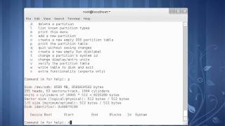 Tutorial 11  fdisk and parted utilities Arabic [upl. by Alika]