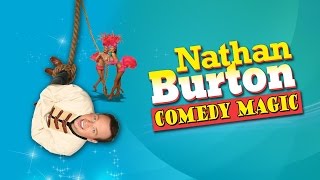 Las Vegas Comedy Magic Show  Nathan Burton Comedy Magic [upl. by Lhary]