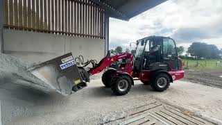 Weidemann 1880 in Action on the Farm in Ireland [upl. by Littell]