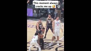 This Jokic Shaqtin moment is worth laughing again shorts [upl. by Valdis393]