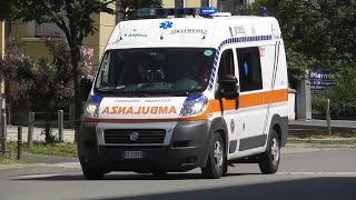 Ambulanza Intervol in emergenza [upl. by Marentic]