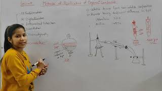 Organic chemistry  class 11  part 15  Methods of purification of organic compounds  Distillation [upl. by Er]