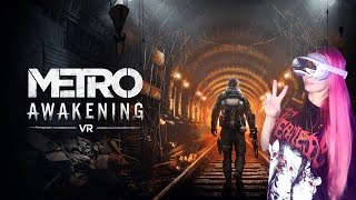 METRO Awakening VR или ужас арахнофоба  стрим 3 [upl. by Vasquez671]