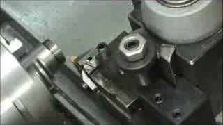 threading on 1942 Rivett 1020 lathe [upl. by Anna-Diane48]