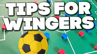 SOCCER TIPS for WINGERS  Left amp Right Wing Positioning [upl. by Siocnarf]