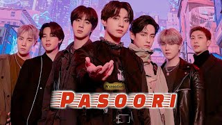 Pasoori ft BTS [upl. by Galer349]