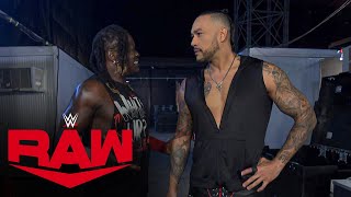 RTruth to Damian Priest “Sorry I kicked you out of Judgment Day” Raw exclusive Nov 4 2024 [upl. by Niwroc533]