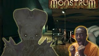 Monstrum Horror Game 5  HORRIFYING ALIEN [upl. by Vicky685]